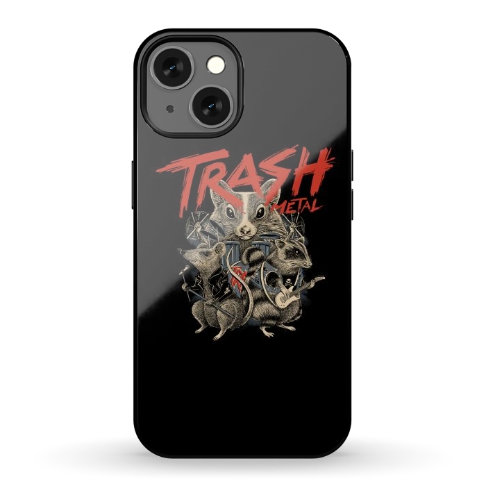 iPhone 13 StrongFit Trash Metal by Afif Quilimo