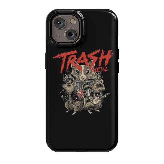 iPhone 14 StrongFit Trash Metal by Afif Quilimo