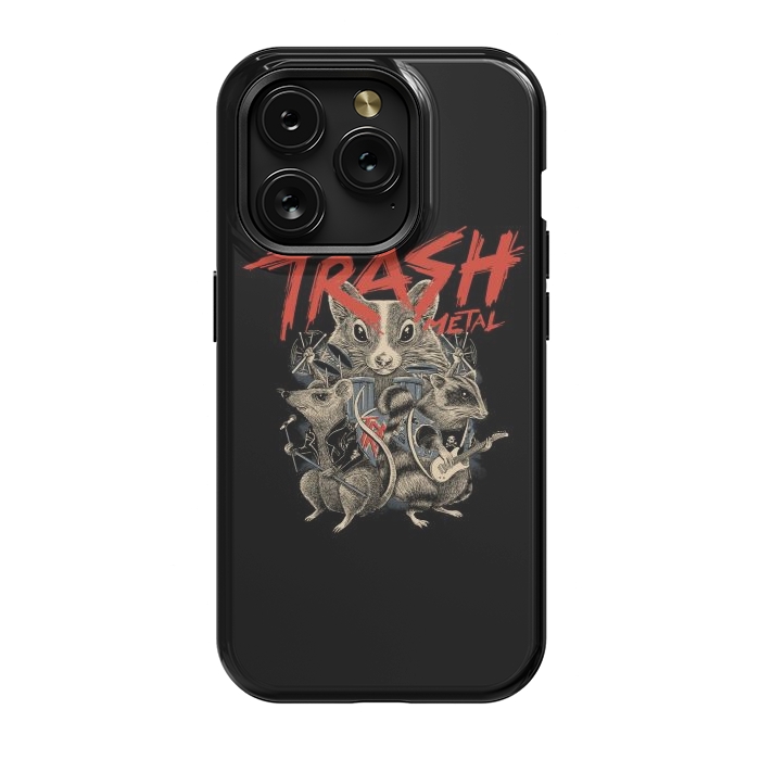 iPhone 15 Pro StrongFit Trash Metal by Afif Quilimo