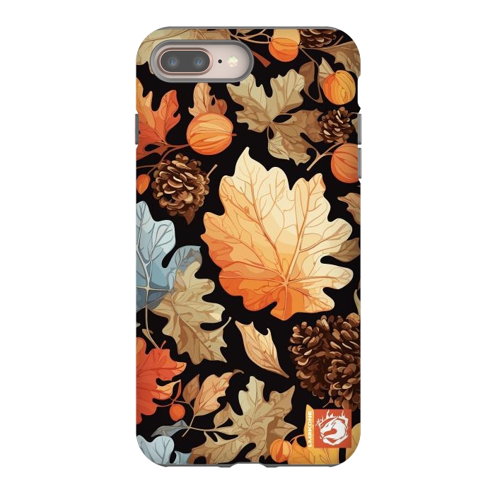 iPhone 7 plus StrongFit Leaf Automn Pattern by LM2Kone