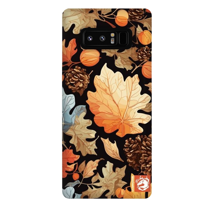 Galaxy Note 8 StrongFit Leaf Automn Pattern by LM2Kone