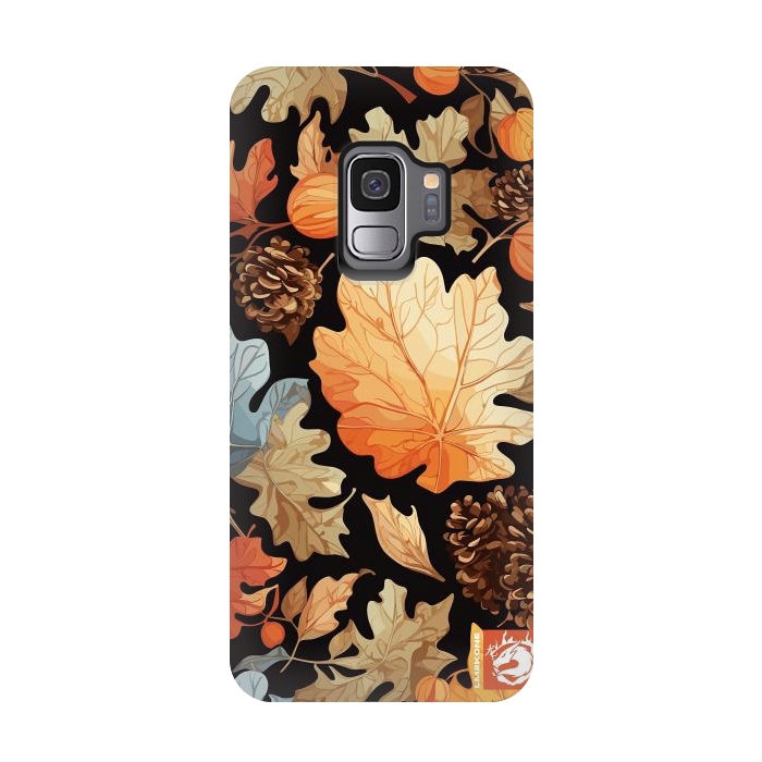 Galaxy S9 StrongFit Leaf Automn Pattern by LM2Kone