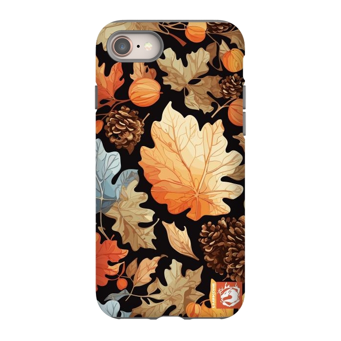 iPhone 8 StrongFit Leaf Automn Pattern by LM2Kone