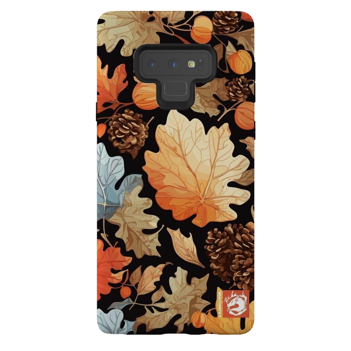 Galaxy Note 9 StrongFit Leaf Automn Pattern by LM2Kone