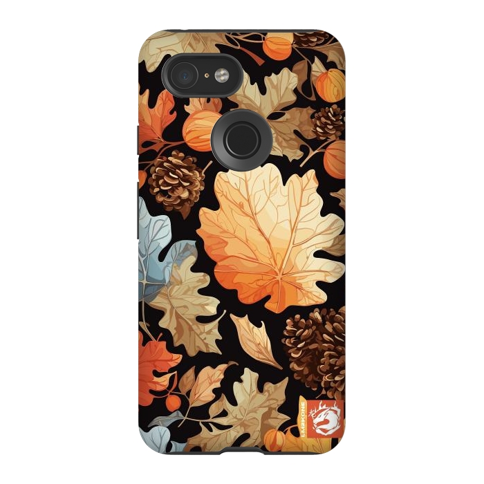 Pixel 3 StrongFit Leaf Automn Pattern by LM2Kone