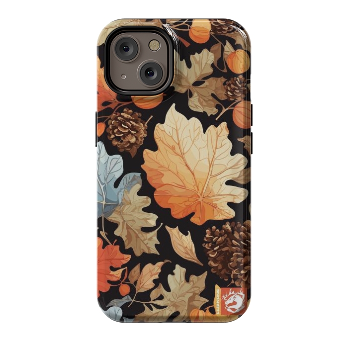 iPhone 14 StrongFit Leaf Automn Pattern by LM2Kone