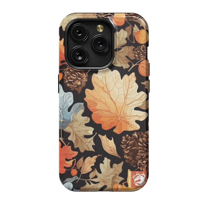 iPhone 15 Pro StrongFit Leaf Automn Pattern by LM2Kone