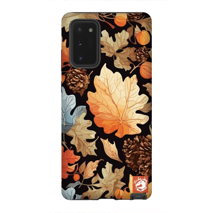 Galaxy Note 20 StrongFit Leaf Automn Pattern by LM2Kone