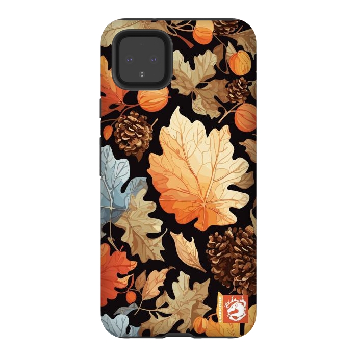 Pixel 4XL StrongFit Leaf Automn Pattern by LM2Kone