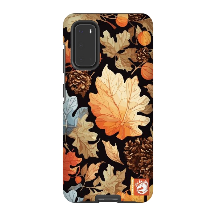 Galaxy S20 StrongFit Leaf Automn Pattern by LM2Kone