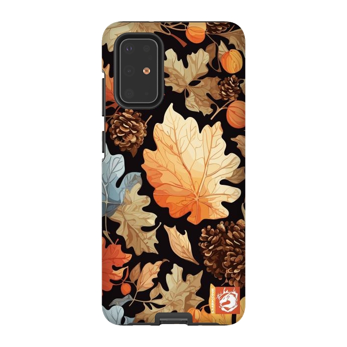 Galaxy S20 Plus StrongFit Leaf Automn Pattern by LM2Kone