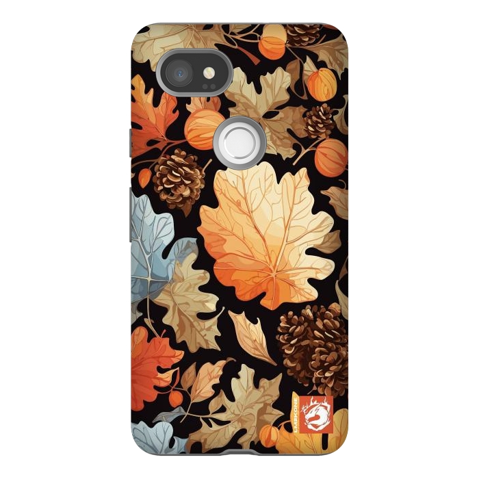 Pixel 2XL StrongFit Leaf Automn Pattern by LM2Kone