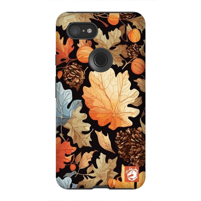 Pixel 3XL StrongFit Leaf Automn Pattern by LM2Kone