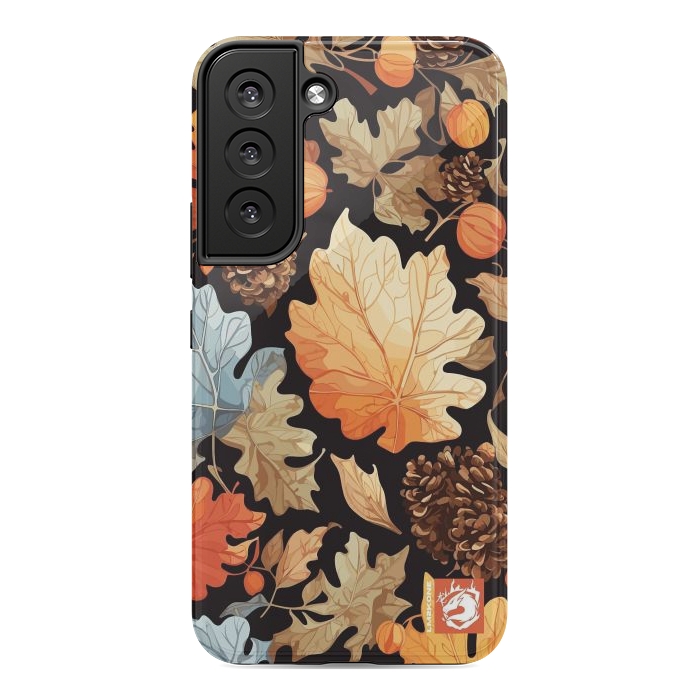 Galaxy S22 StrongFit Leaf Automn Pattern by LM2Kone