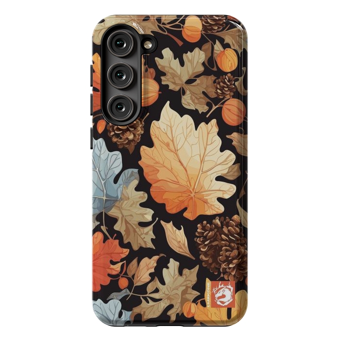 Galaxy S23 Plus StrongFit Leaf Automn Pattern by LM2Kone