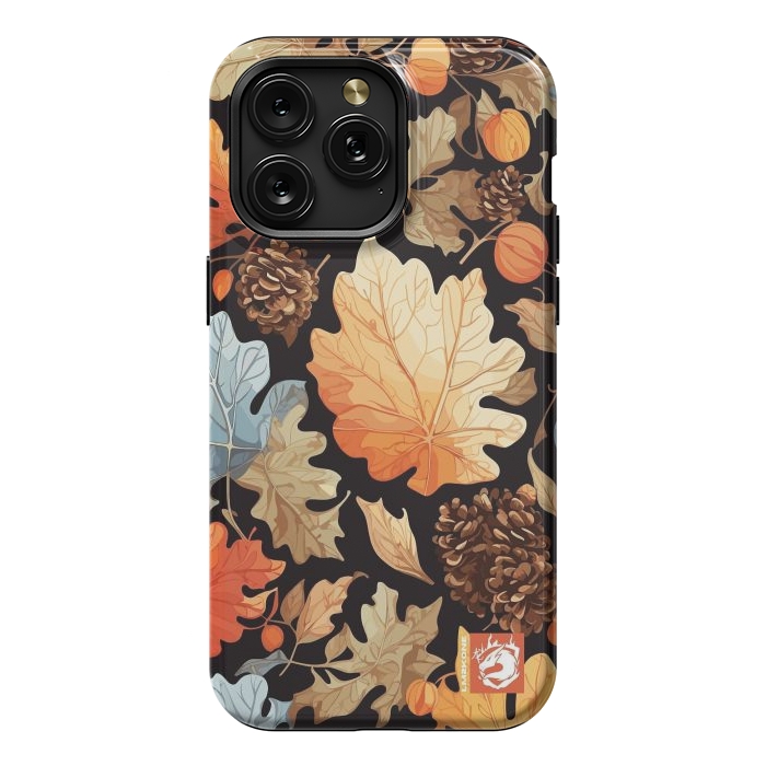 iPhone 15 Pro Max StrongFit Leaf Automn Pattern by LM2Kone