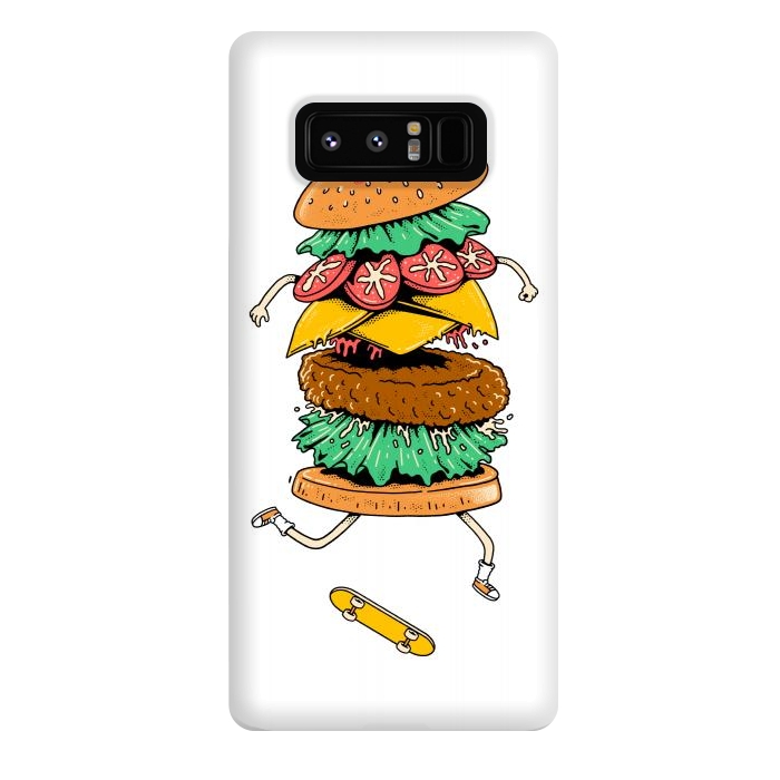 Galaxy Note 8 StrongFit Skateburger by Afif Quilimo