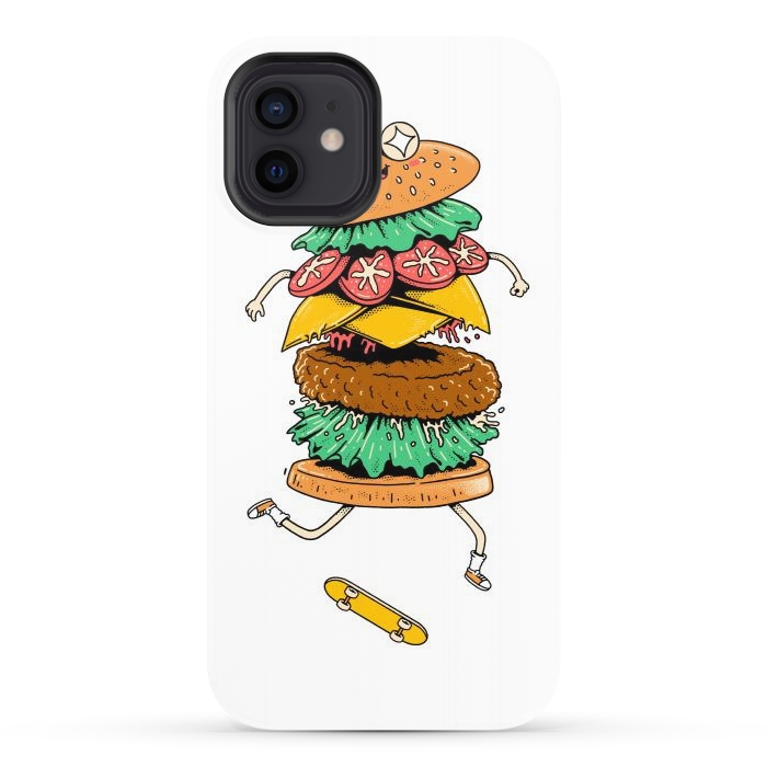 iPhone 12 StrongFit Skateburger by Afif Quilimo