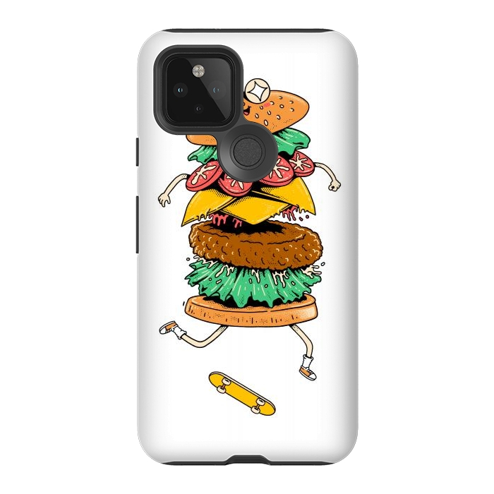 Pixel 5 StrongFit Skateburger by Afif Quilimo