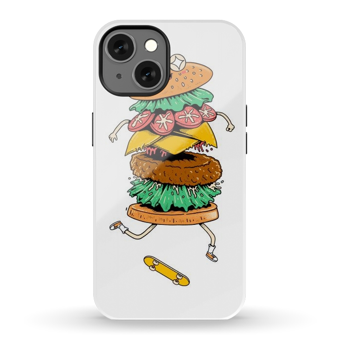 iPhone 13 StrongFit Skateburger by Afif Quilimo