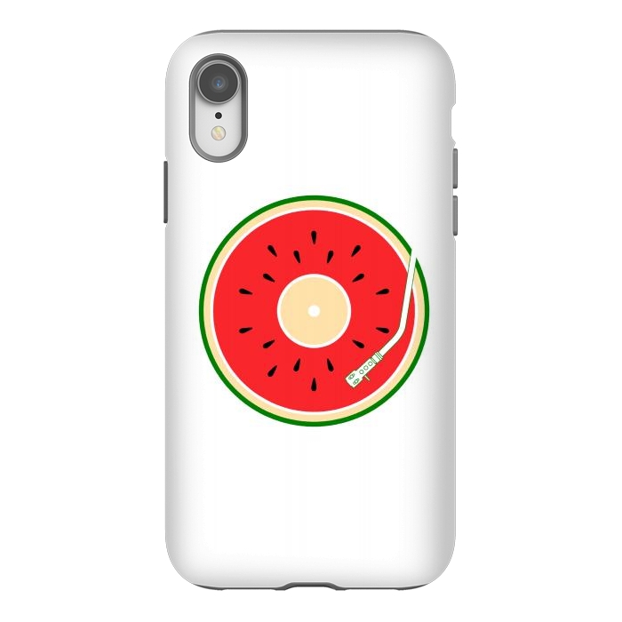 iPhone Xr StrongFit Vinylmelon by Afif Quilimo