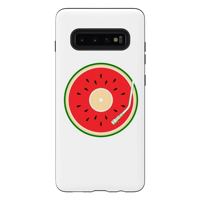 Galaxy S10 plus StrongFit Vinylmelon by Afif Quilimo