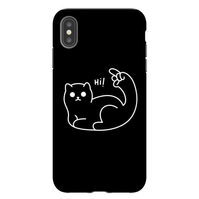 iPhone Xs Max StrongFit Purrck 1 by Afif Quilimo