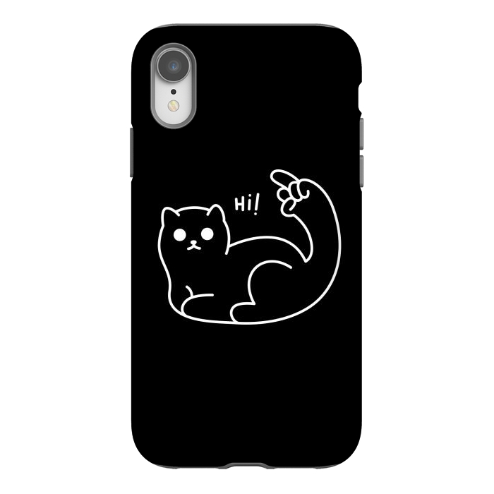 iPhone Xr StrongFit Purrck 1 by Afif Quilimo