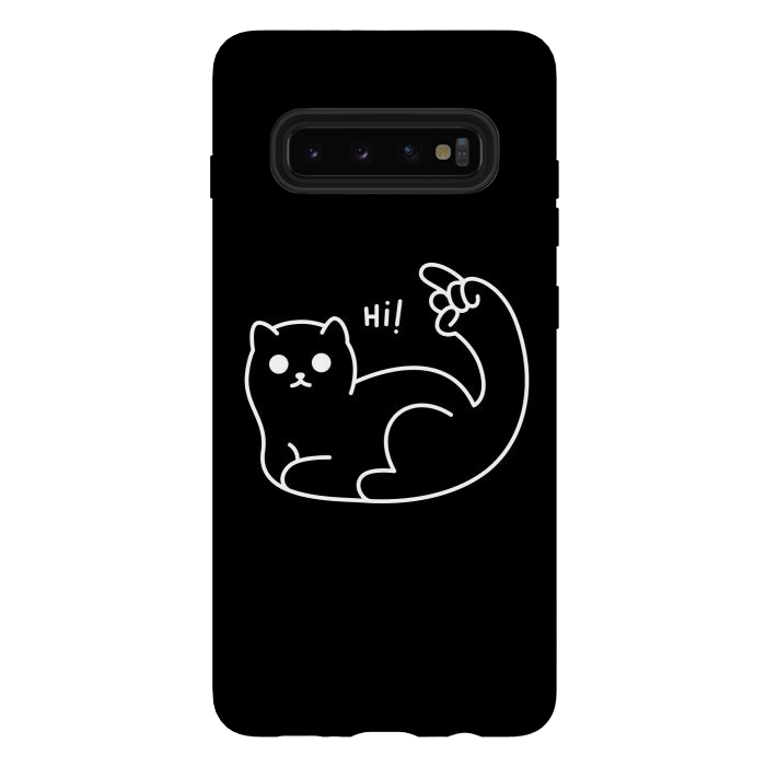 Galaxy S10 plus StrongFit Purrck 1 by Afif Quilimo