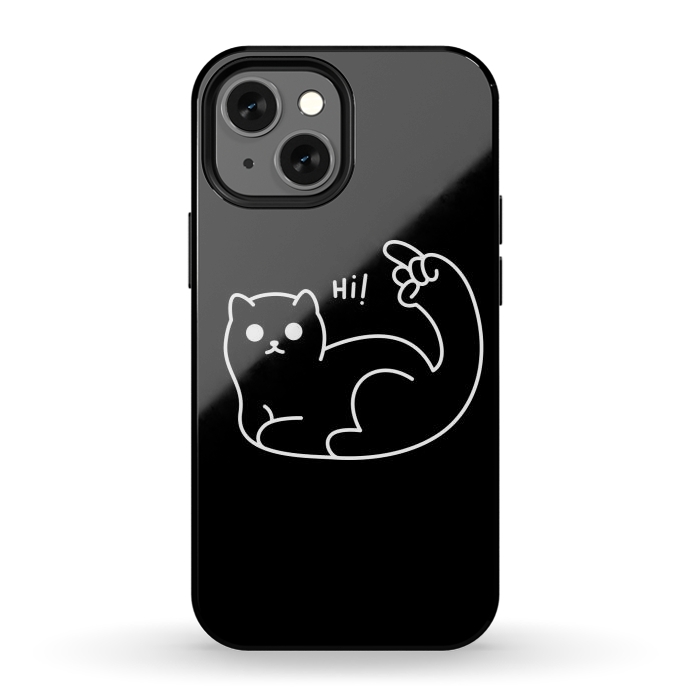 iPhone 12 mini StrongFit Purrck 1 by Afif Quilimo