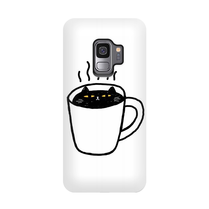 Galaxy S9 StrongFit Catpuccino by Afif Quilimo