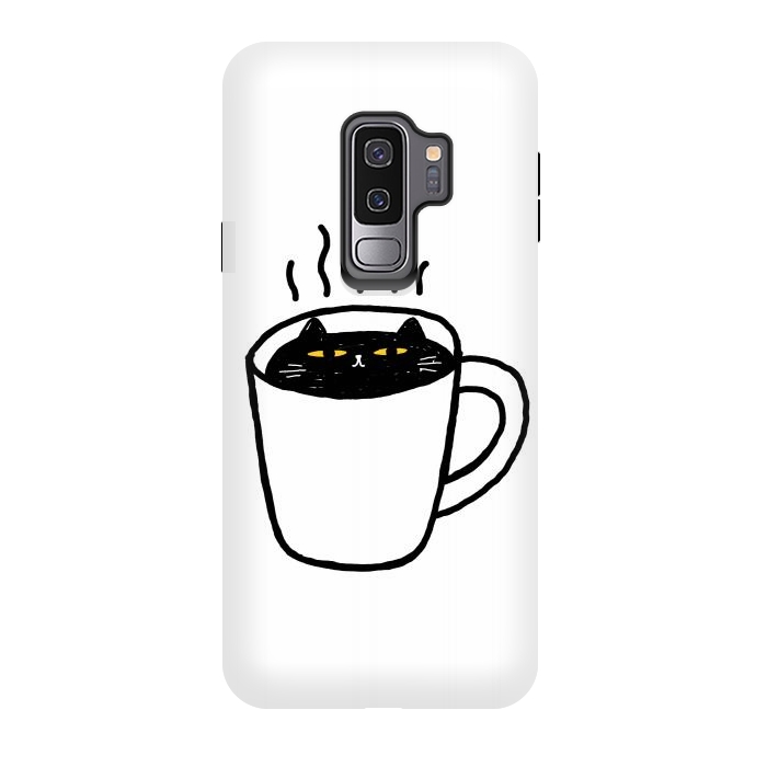 Galaxy S9 plus StrongFit Catpuccino by Afif Quilimo