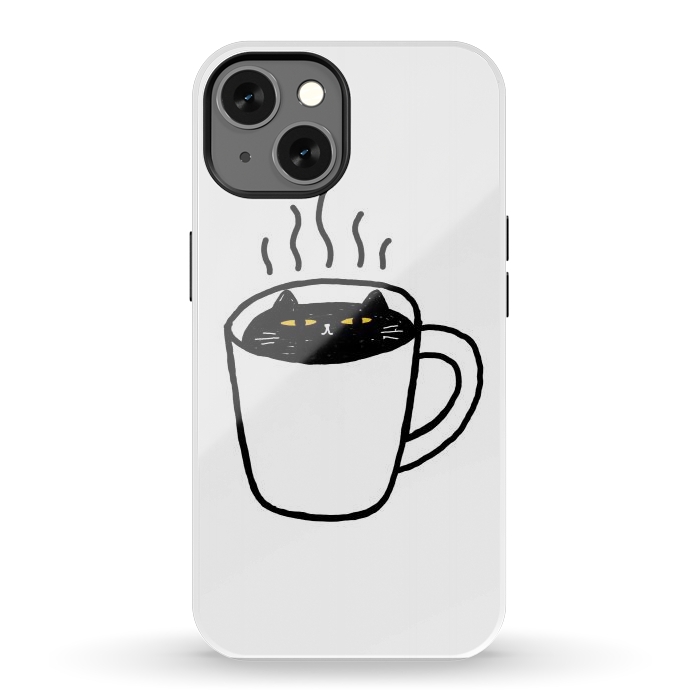 iPhone 13 StrongFit Catpuccino by Afif Quilimo