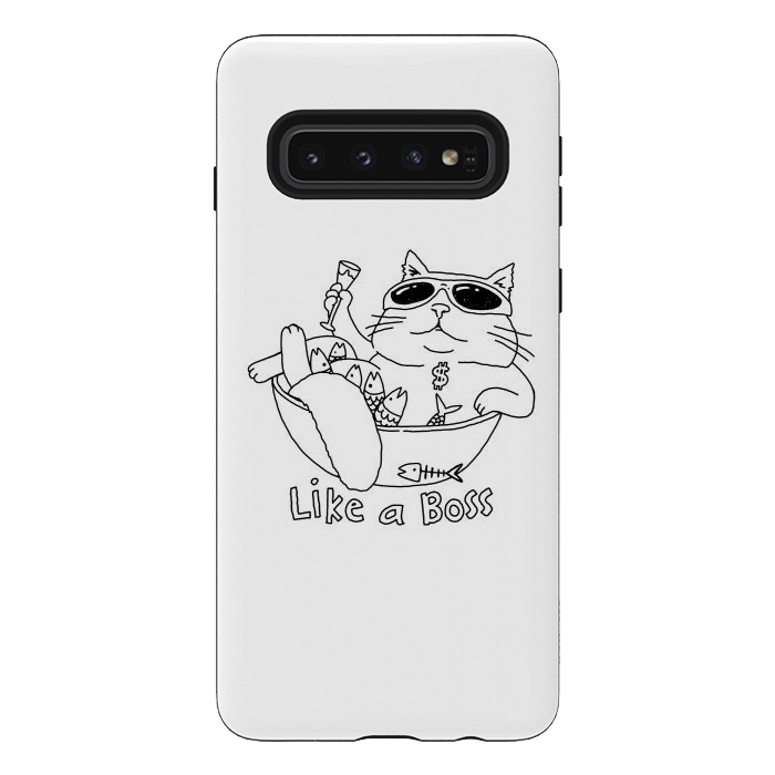 Galaxy S10 StrongFit Like a Boss by Afif Quilimo