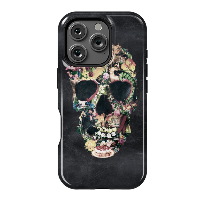 iPhone 16 Pro StrongFit Vintage Skull by Ali Gulec