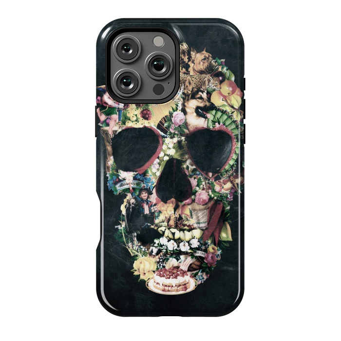 iPhone 16 Pro Max StrongFit Vintage Skull by Ali Gulec