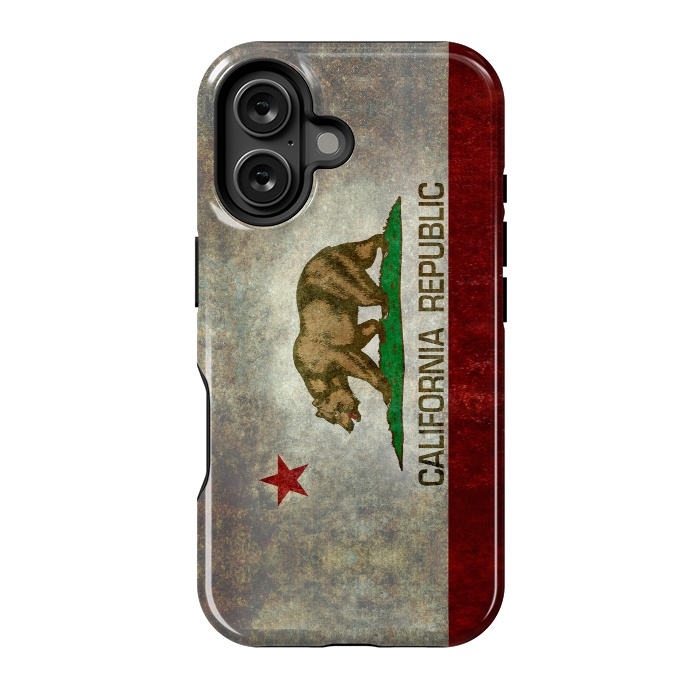 iPhone 16 StrongFit California Republic State by Bruce Stanfield