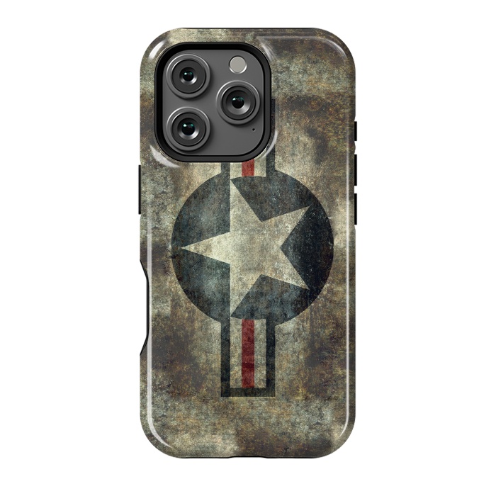 iPhone 16 Pro StrongFit Airforce Roundel Retro by Bruce Stanfield