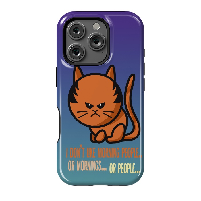 iPhone 16 Pro StrongFit Cat by Richard Eijkenbroek