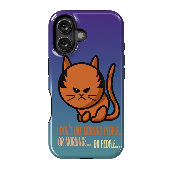 iPhone 16 StrongFit Cat by Richard Eijkenbroek