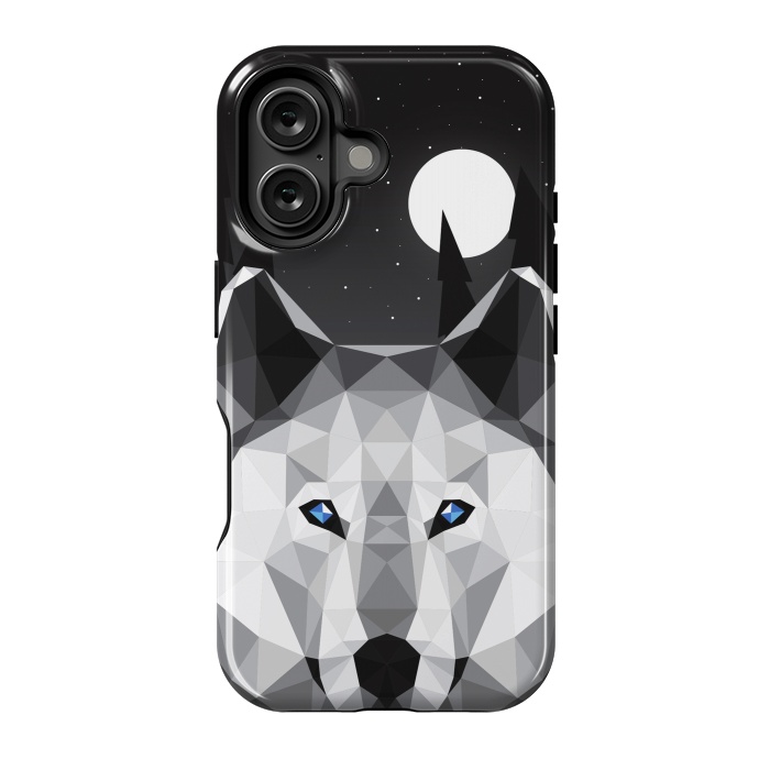 iPhone 16 StrongFit The Tundra Wolf by Davies Babies