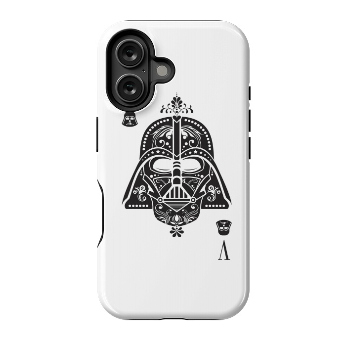 iPhone 16 StrongFit Darth Card by Sitchko