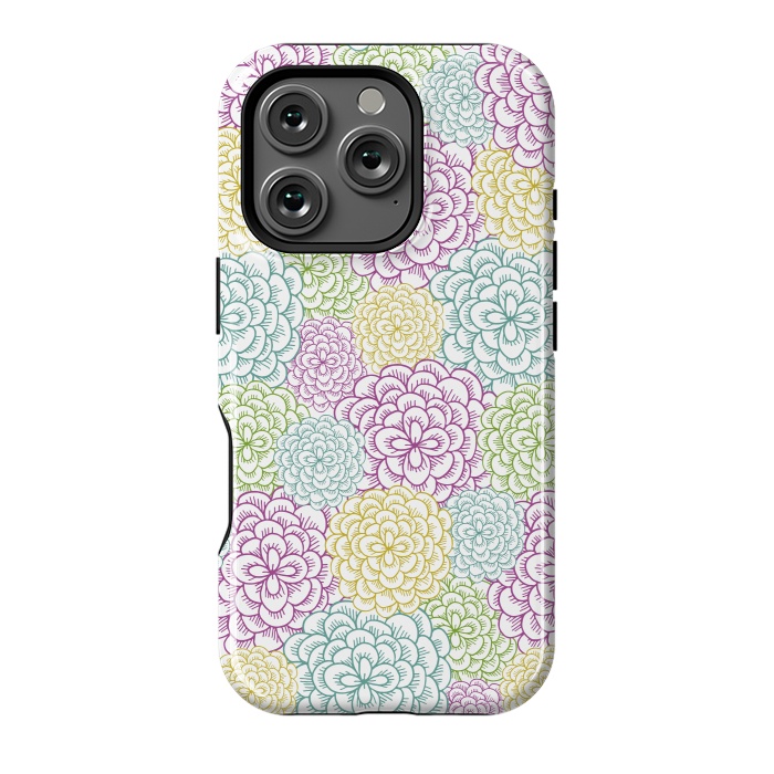 iPhone 16 Pro StrongFit Dahlia by TracyLucy Designs