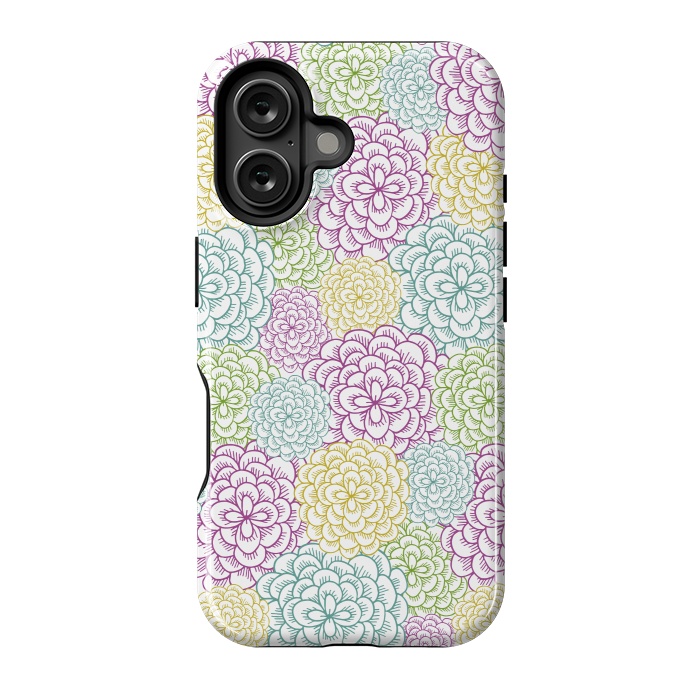 iPhone 16 StrongFit Dahlia by TracyLucy Designs