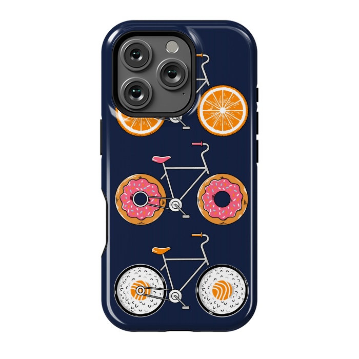 iPhone 16 Pro StrongFit Food Bicycle 2 by Coffee Man