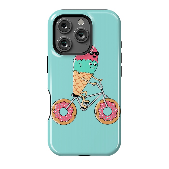 iPhone 16 Pro StrongFit Donut Bicycle by Coffee Man