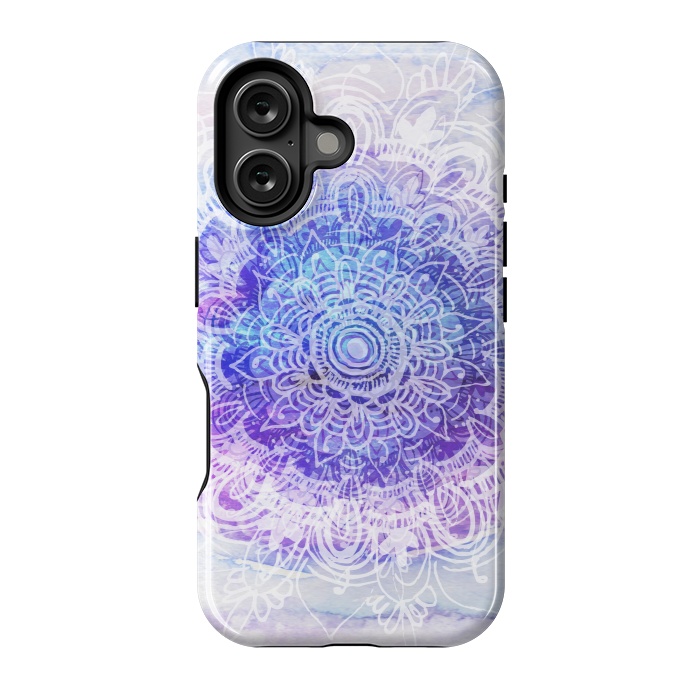 iPhone 16 StrongFit Mandala Bliss by Rose Halsey