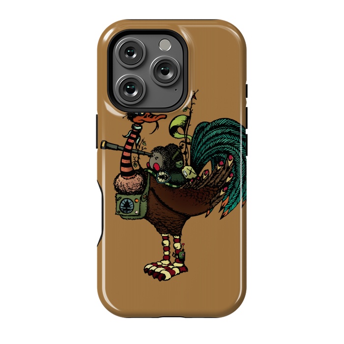 iPhone 16 Pro StrongFit NATURE WARRIORS - SCOUTS - COLOR V by Mangulica