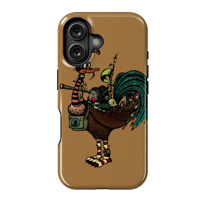 iPhone 16 StrongFit NATURE WARRIORS - SCOUTS - COLOR V by Mangulica