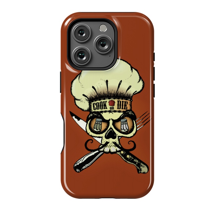 iPhone 16 Pro StrongFit COOK OR DIE by Mangulica